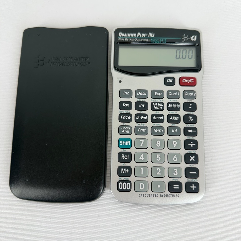 Calculated Industries Qualifier Plus IIIx real estate mortgage calculator #3415